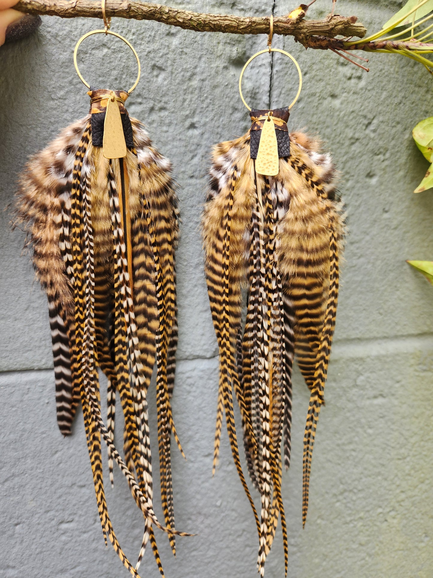 Extravagant Feather Earrings 3