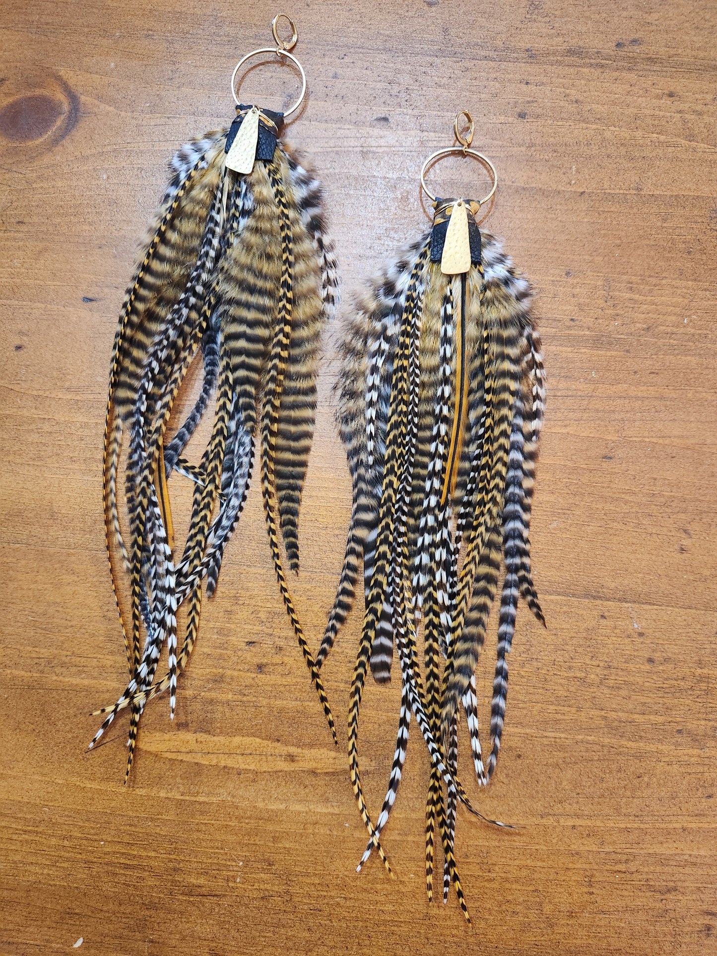 Extravagant Feather Earrings 3