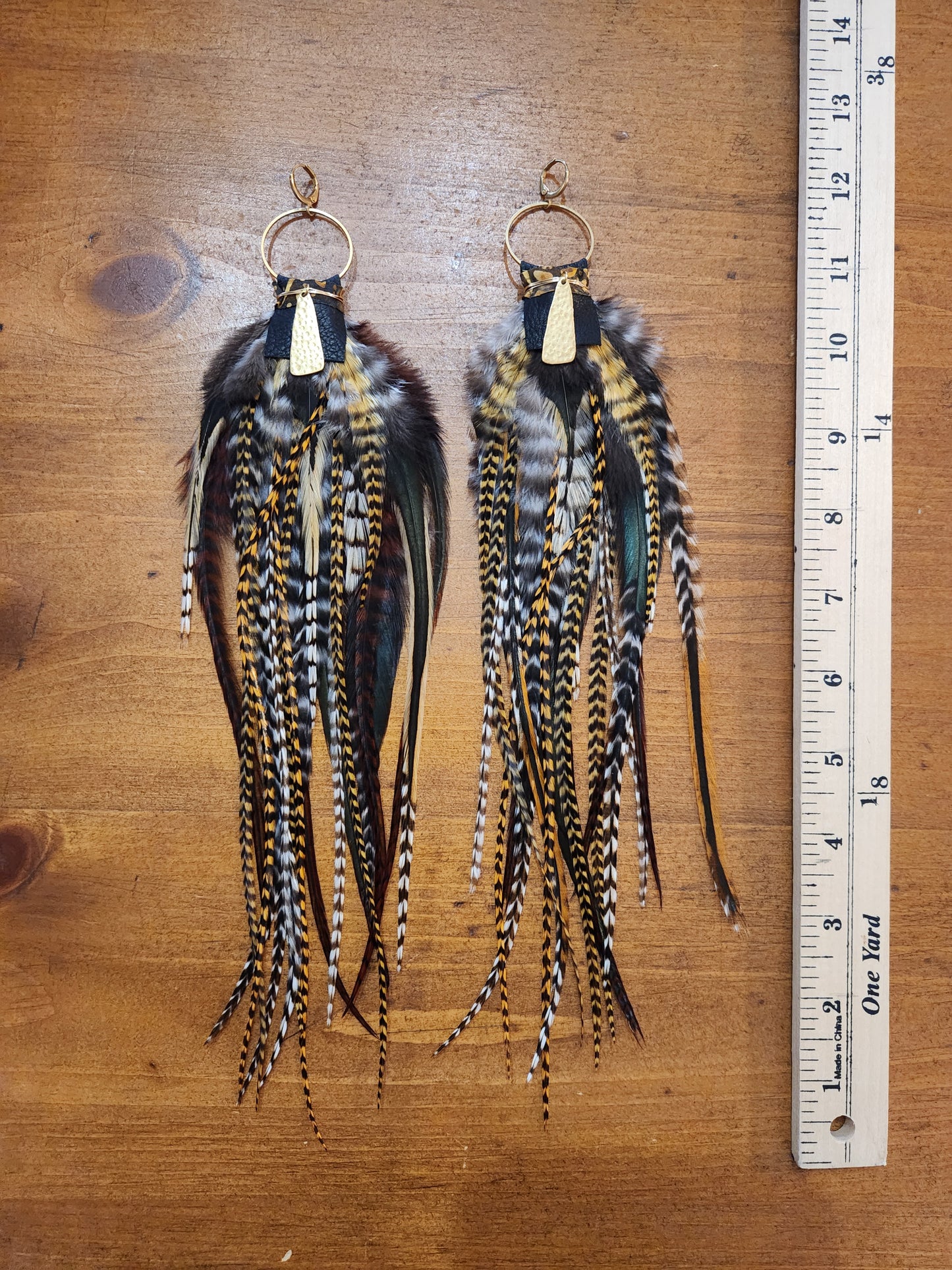 Extravagant Feather Earrings 4