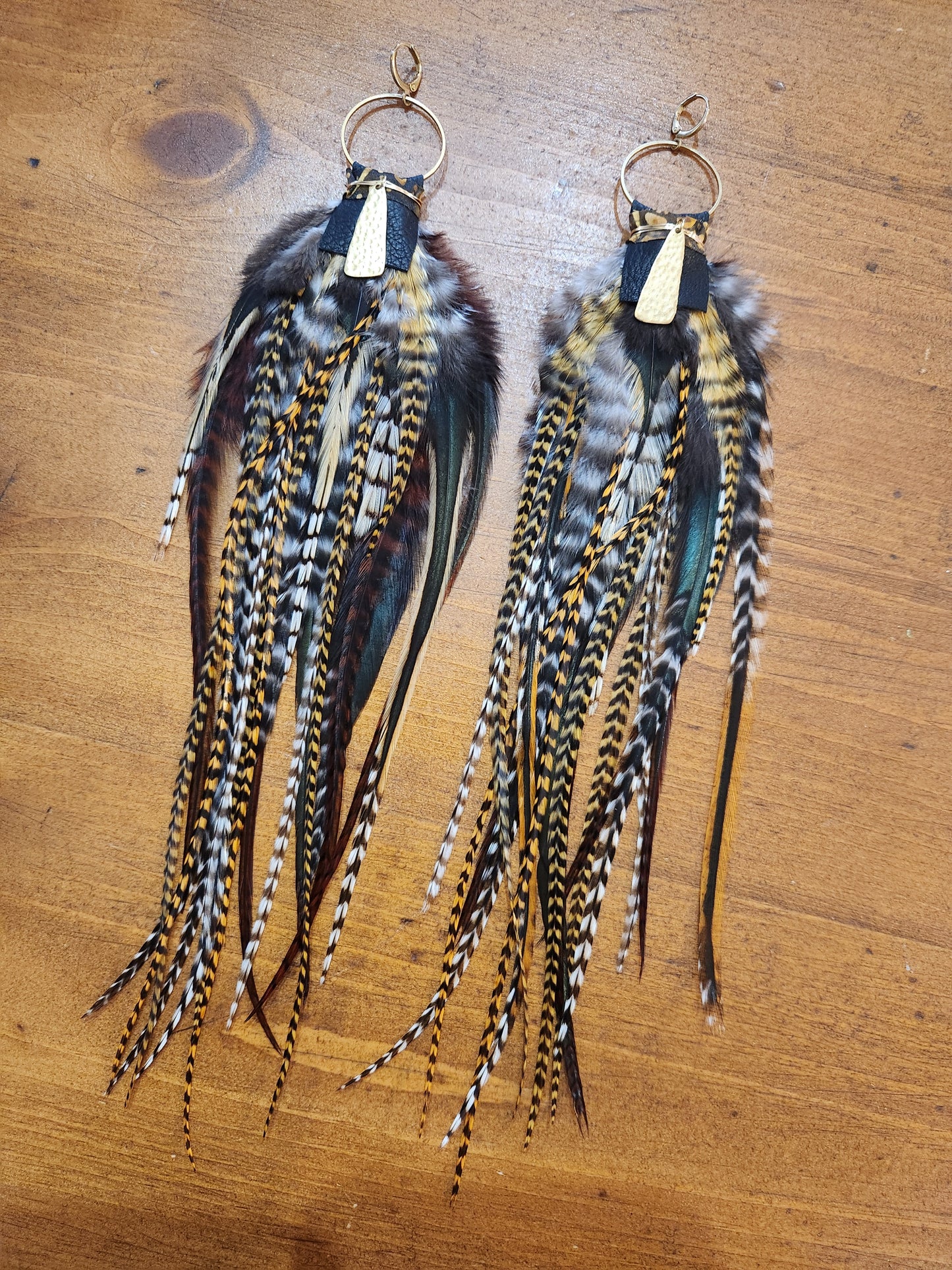 Extravagant Feather Earrings 4