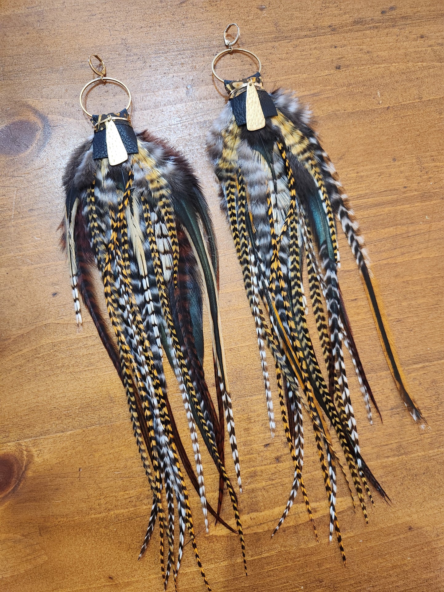 Extravagant Feather Earrings 4