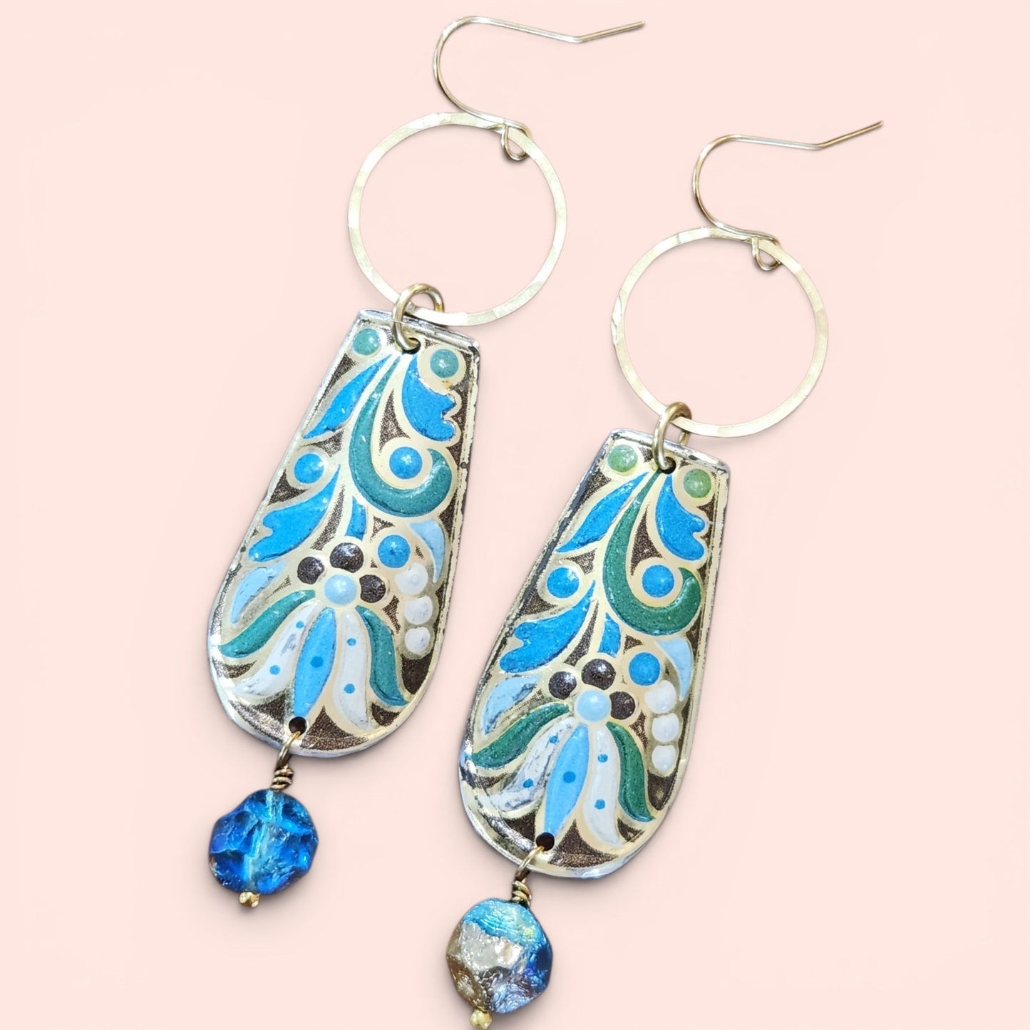 Embossed Blue Beauties-style 2