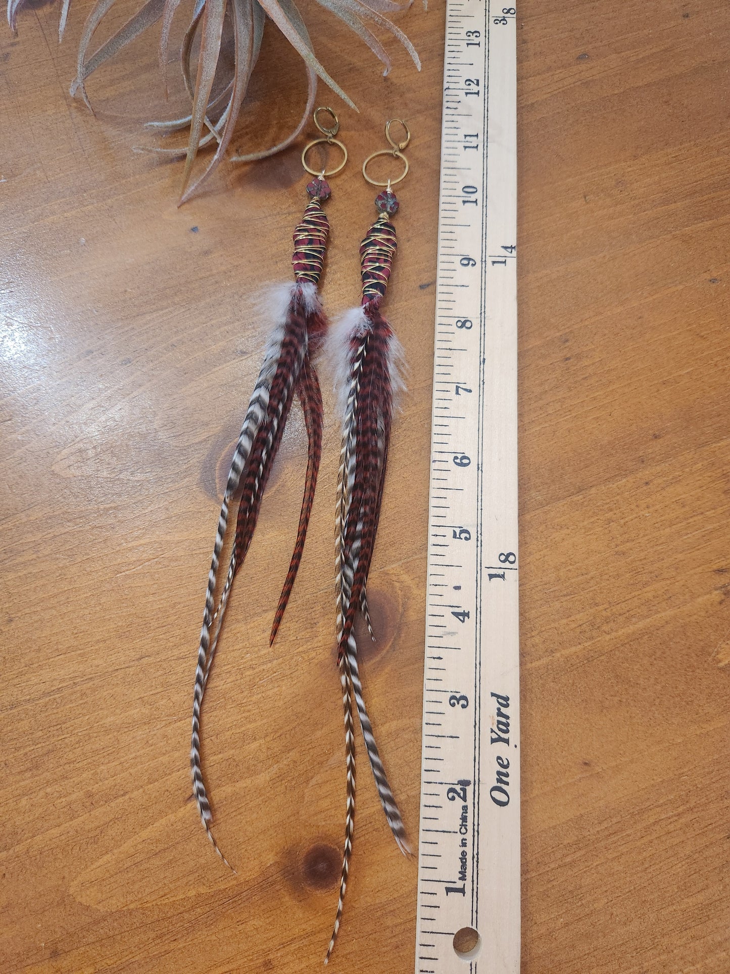 Feather Earrings 1