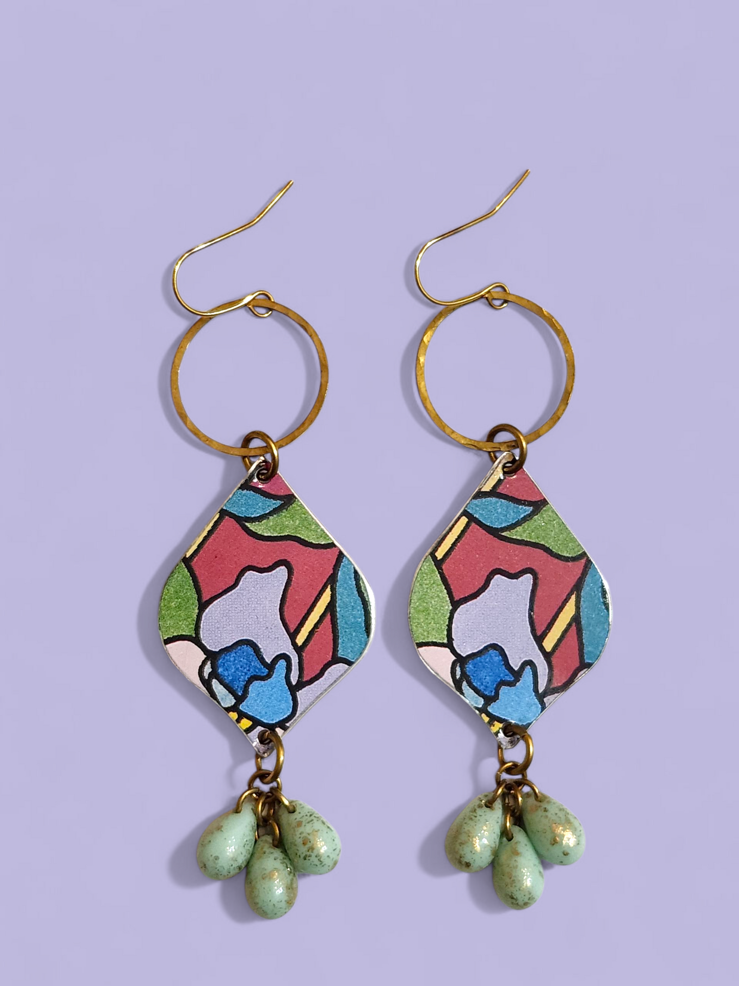 Tiffany Style Dangles