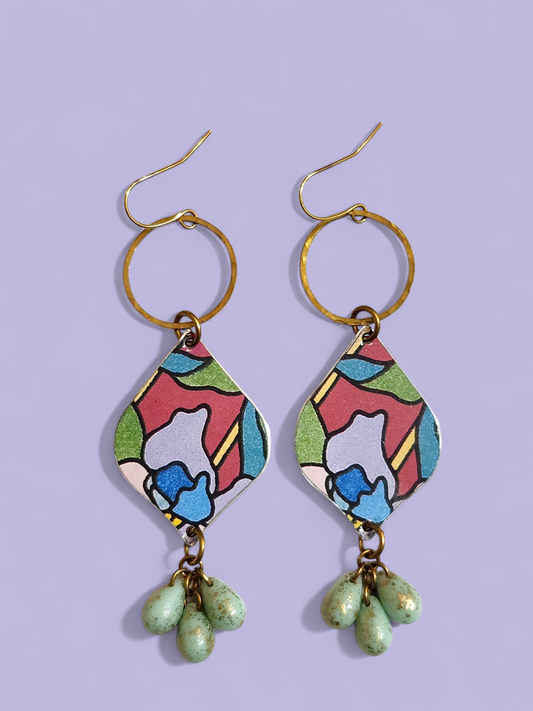 Tiffany Style Dangles