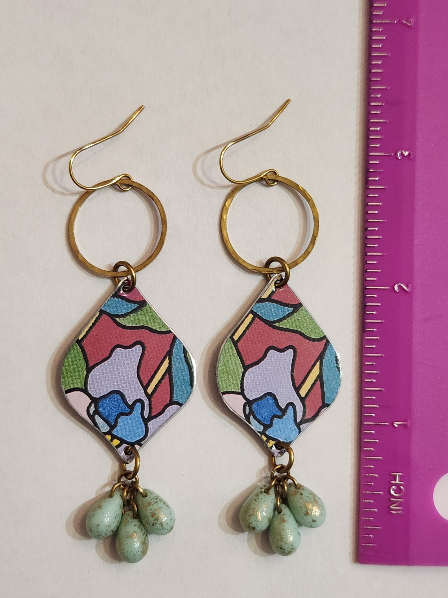 Tiffany Style Dangles