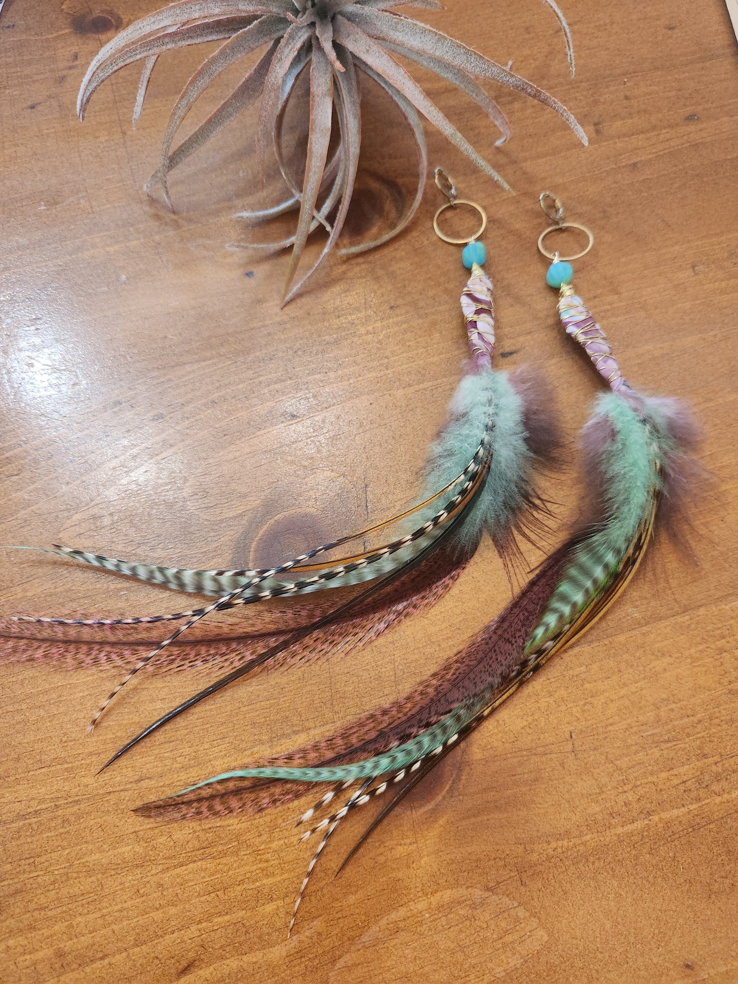 Feather Earrings 2