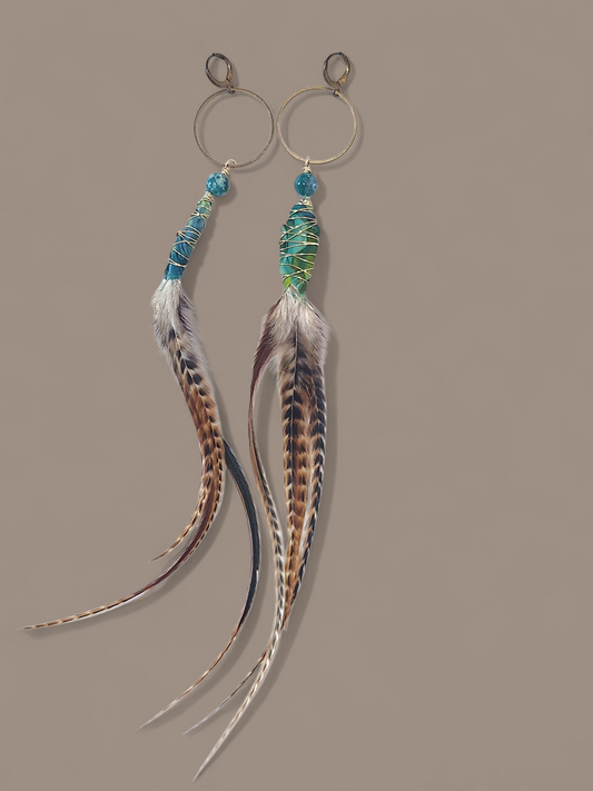 Feather Earrings 1