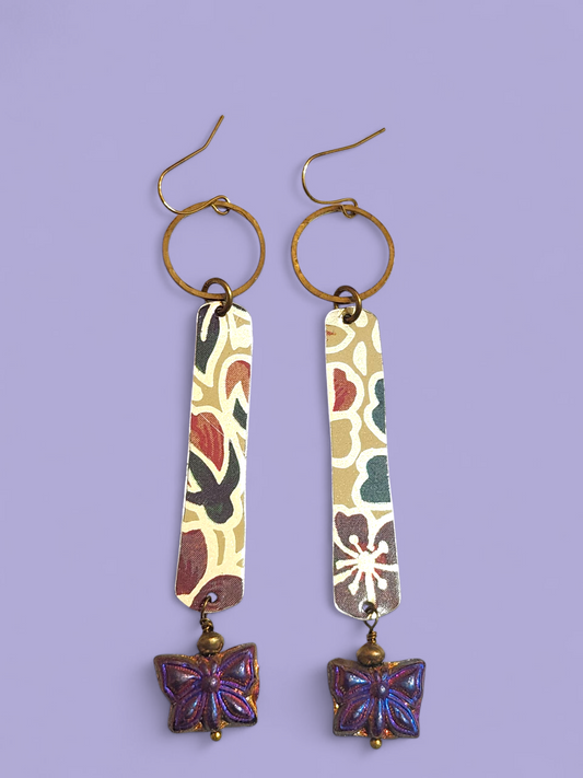 Fall Floral Butterflies