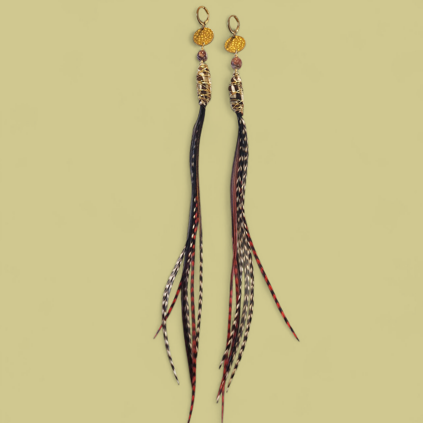 Feather Earrings 48