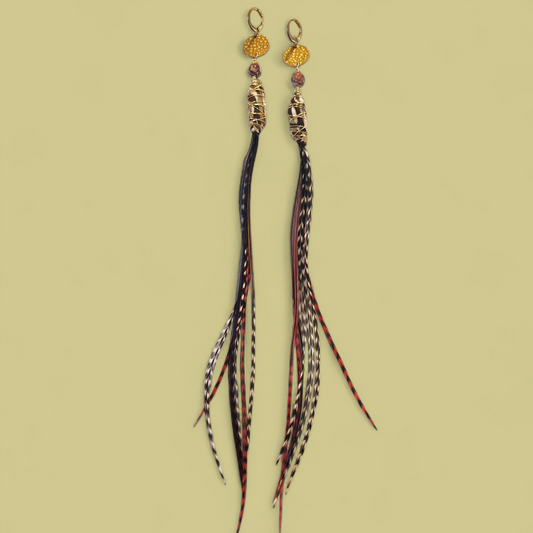 Feather Earrings 48